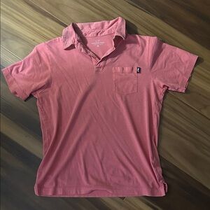 Vineyard Vines Kids Pink Polo Shirt Medium(12-14)
